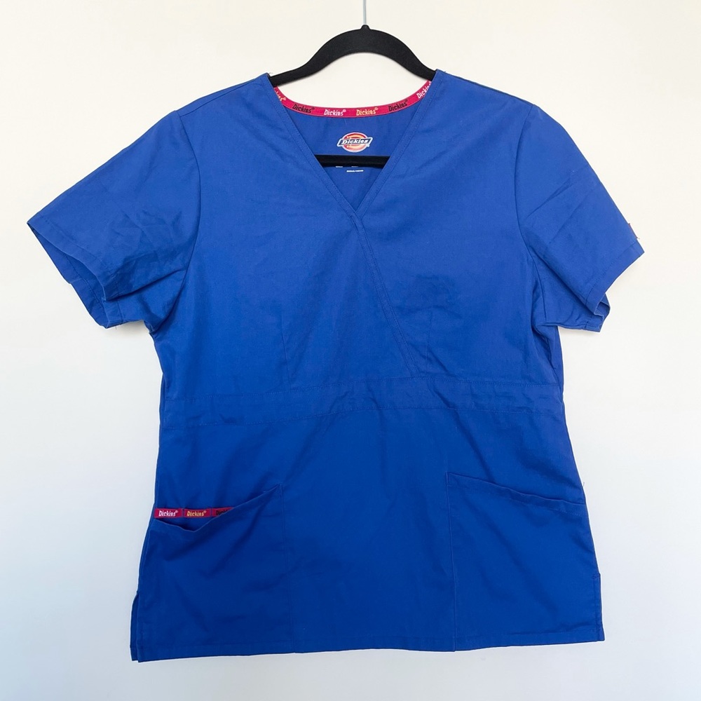 Dickies Blue Women's Scrub Top